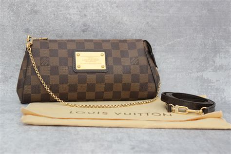 louis vuitton eva clutch strap|louis vuitton eva clutch damier.